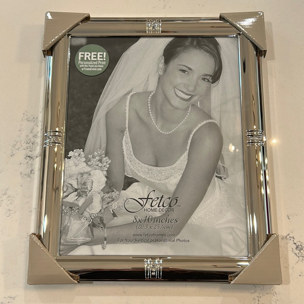 8x10 Silver Picture Frame